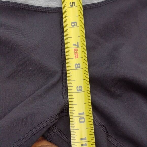 Nike Dri-Fit Color Block Black Red Blue Gray Leggings Size 1X - Picture 11 of 14